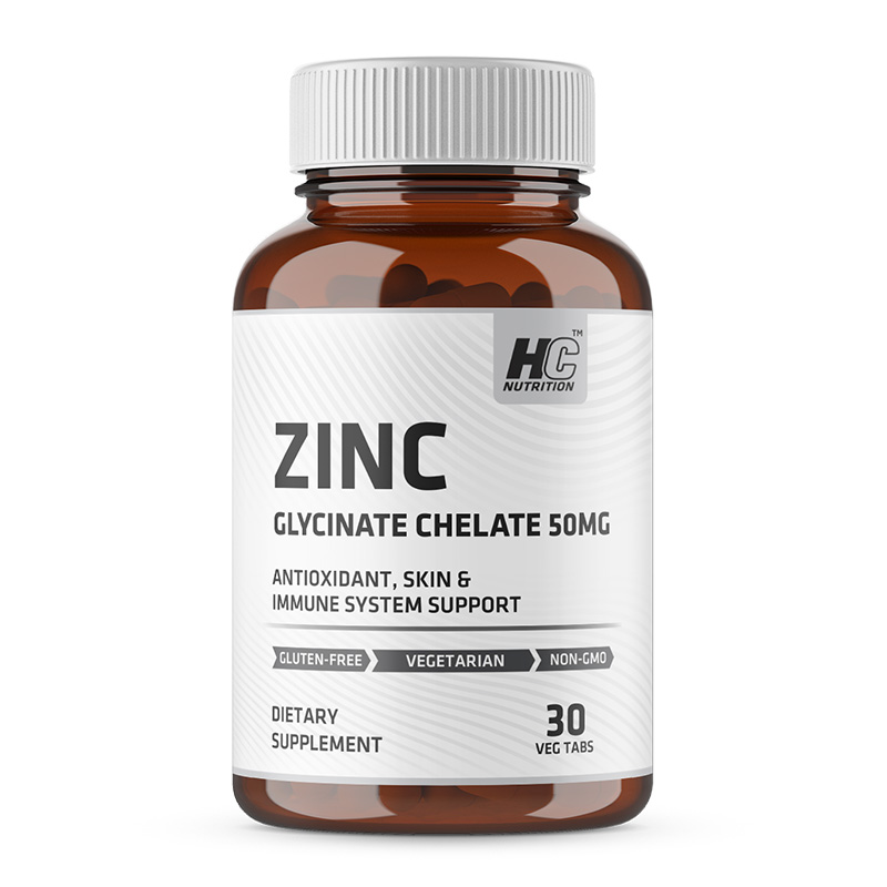 HC Nutrition Zinc Chelate 30 Tablets