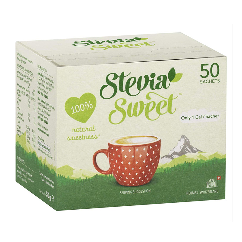 Hermesetas Stevia Sweet 50x1g Best Price in UAE