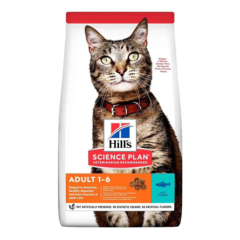 Hills Science Plan Adult Cat Dry Food Tuna 3 Kg