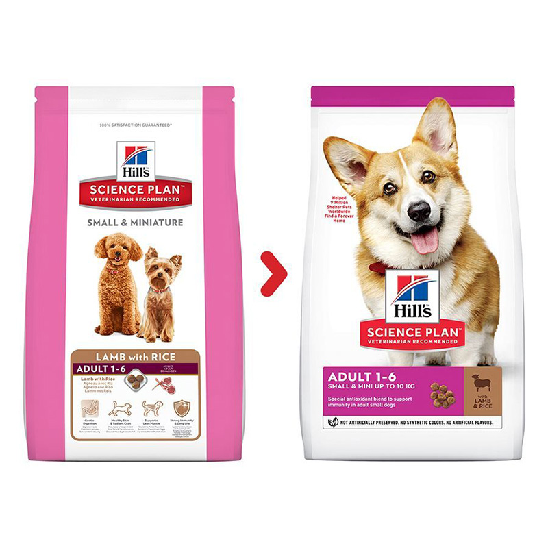 Hills Science Plan Adult Dog Small & Mini Lamb & Rice Dry Food 1.5 Kg Best Price in Dubai