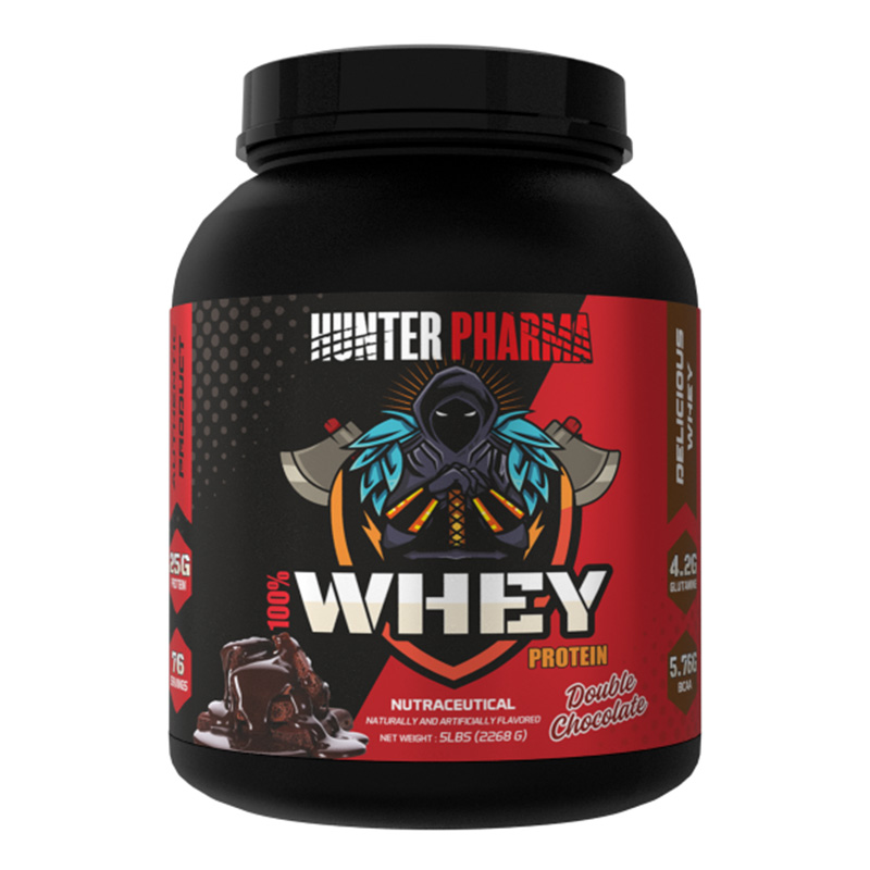 Hunter Pharma 100% Whey Protein 5 lbs - Double Chocolate