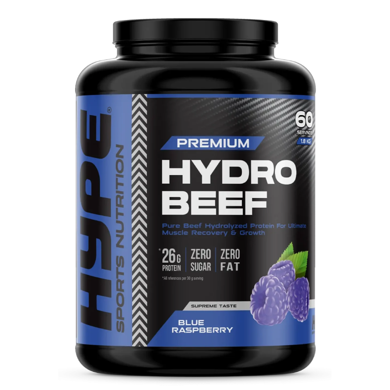 Hype Premium Hydro Beef 30 Servings 900 G - Blue Raspberry