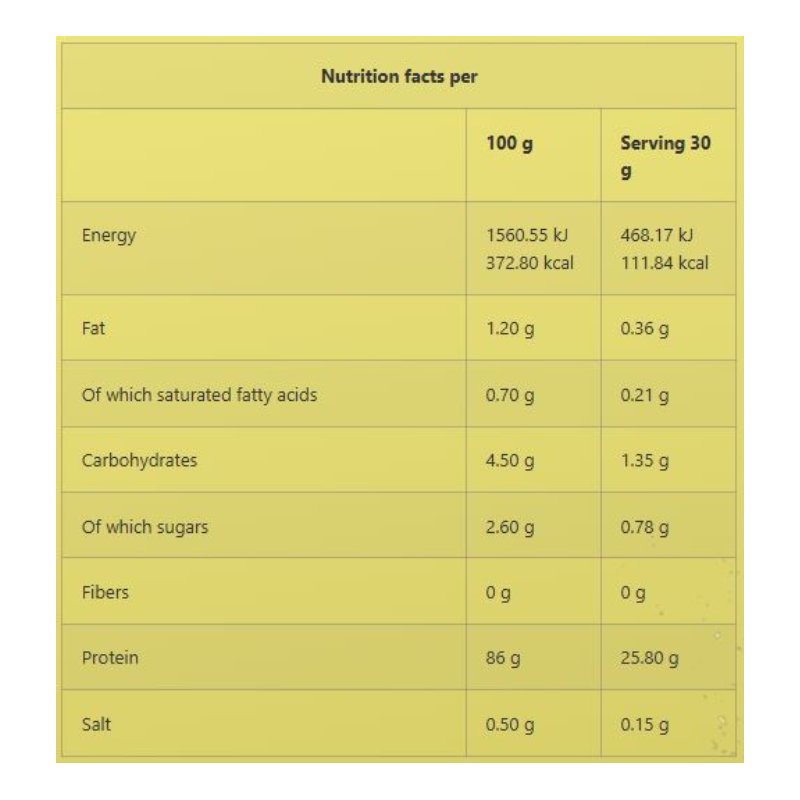 Hype Premium Isolate 900 G - Vanilla Best Price in Dubai