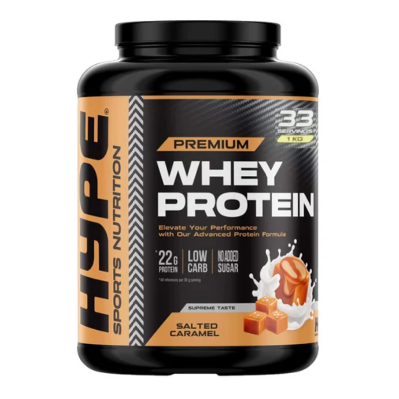 Hype Premium Whey Protein 1Kg - Salted Caramel