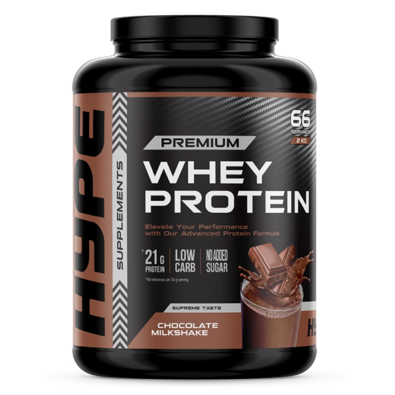 Hype Premium Whey Protein 2Kg - Chocolate Milkshake