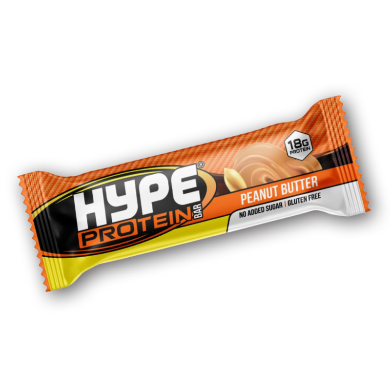 Hype Protein Bar 55 G 20 Bars Per Box - Peanut Butter