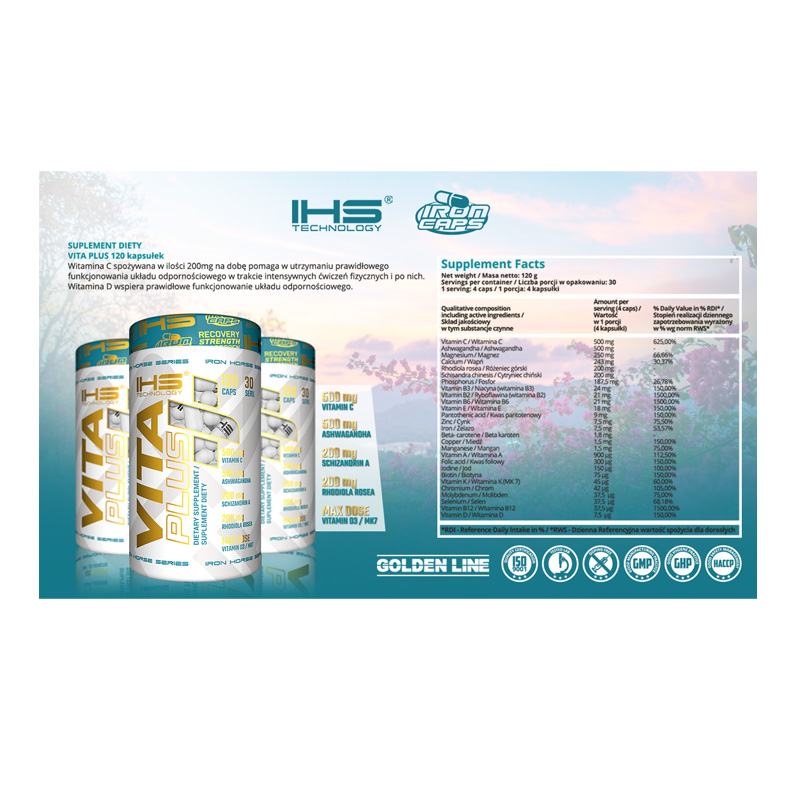 IHS Vita Plus 120 Caps Best Price in UAE