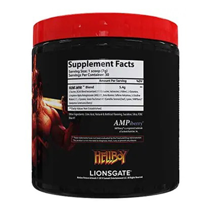 Insane Labz Amino Acids Hellboy 30 Servings - Blue Raspberry Best Price in Dubai