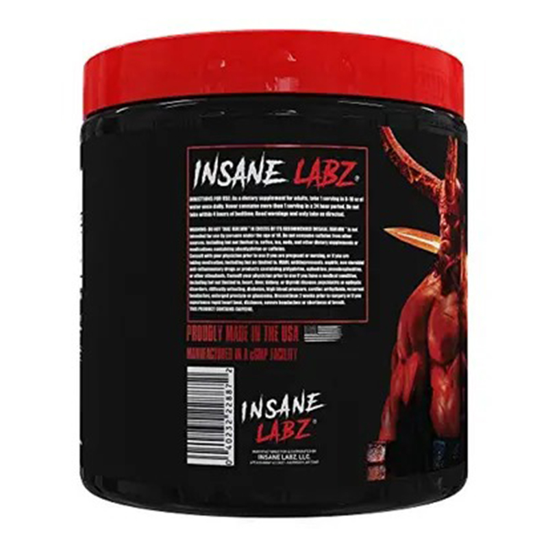 Insane Labz Amino Acids Hellboy 30 Servings - Blue Raspberry Best Price in Abu Dhabi