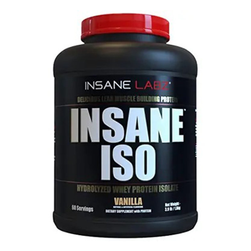 Insane Labz ISO Whey Protein 4 lbs - Vanilla