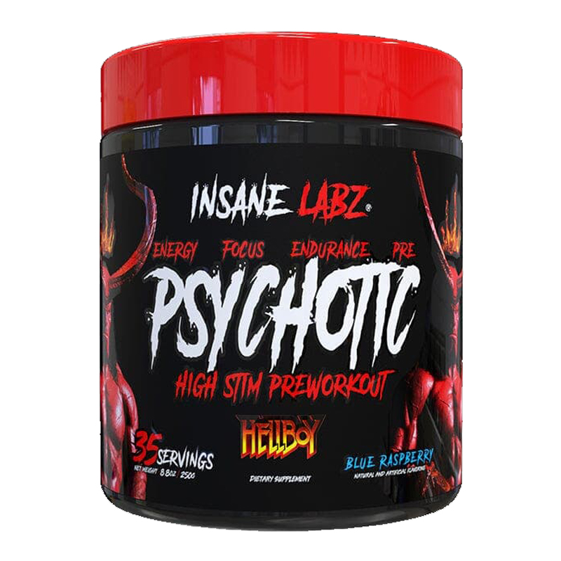 Insane Labz Psychotic Hellboy Edition 35 Servings - Blue Raspberry