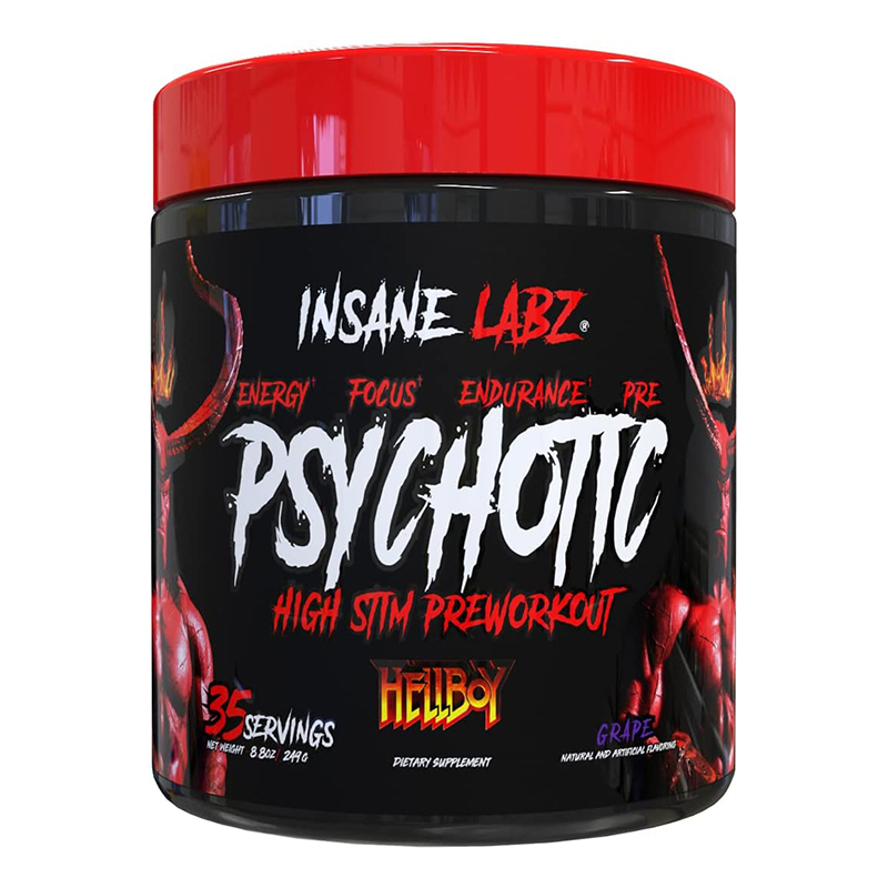 Insane Labz Psychotic Hellboy Edition 35 Servings - Grape