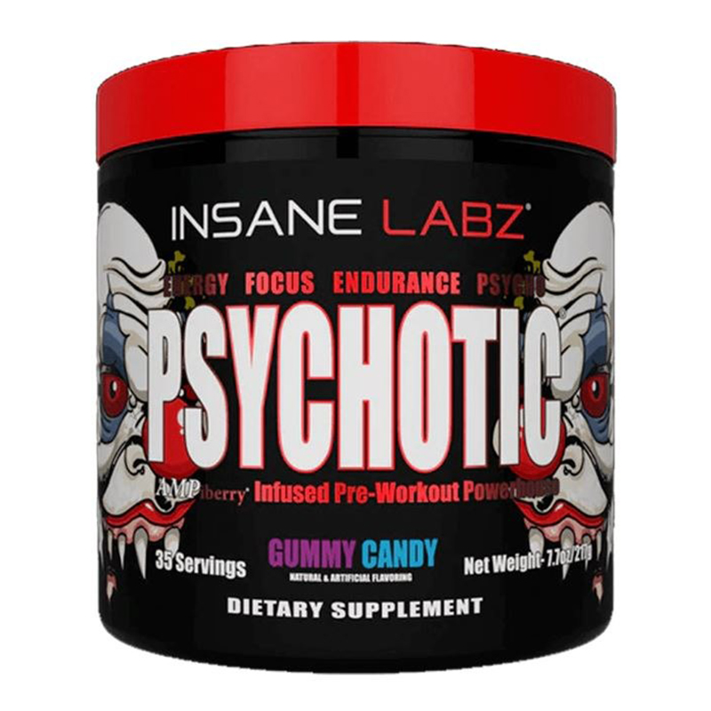 Insane Labz Psychotic Red 35 Servings - Gummy Candy