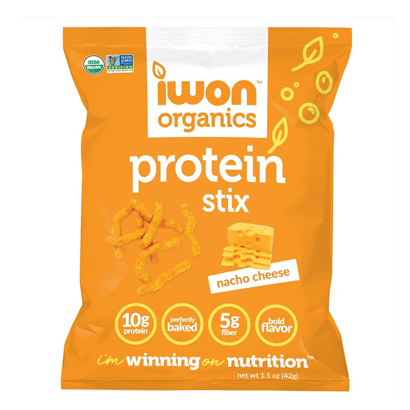 IWON Organics Protein Stix Nacho Cheese 42 g Best Price in UAE