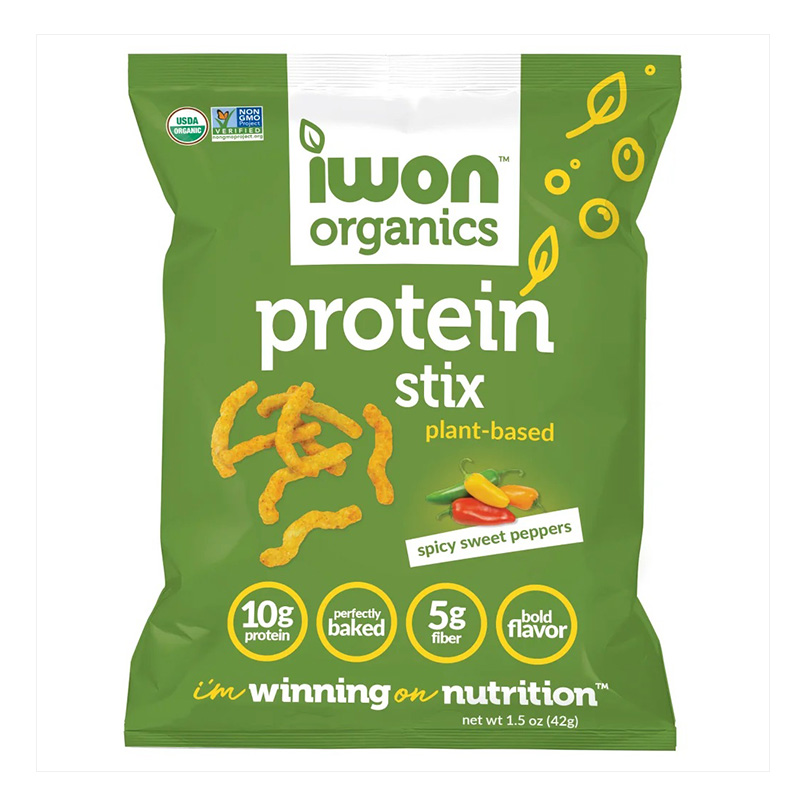 IWON Organics Protein Stix Spicy Sweet Peppers 42 g