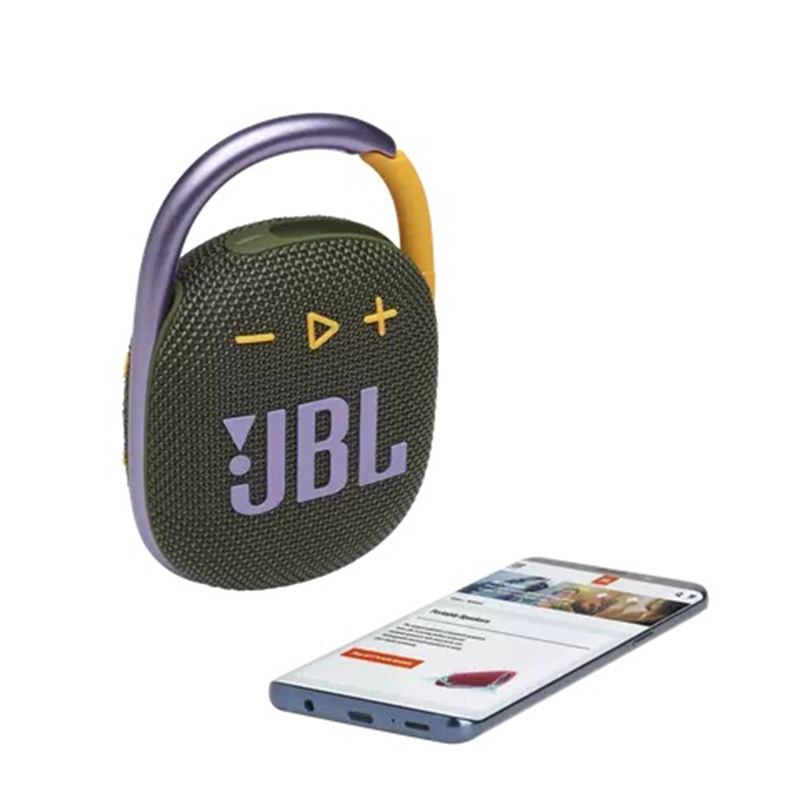 JBL Clip 4 Portable Bluetooth Speaker - Green Best Price in Abu Dhabi