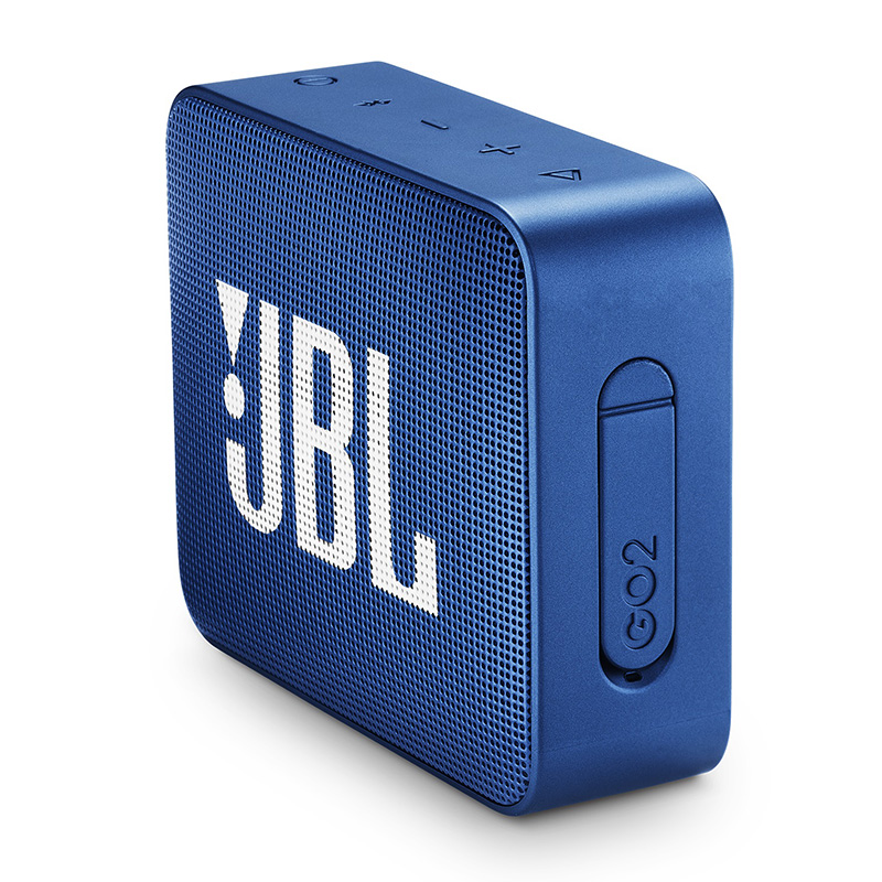 JBL GO2 Mini Portable Waterproof Speaker - Blue Best Price in Ajman