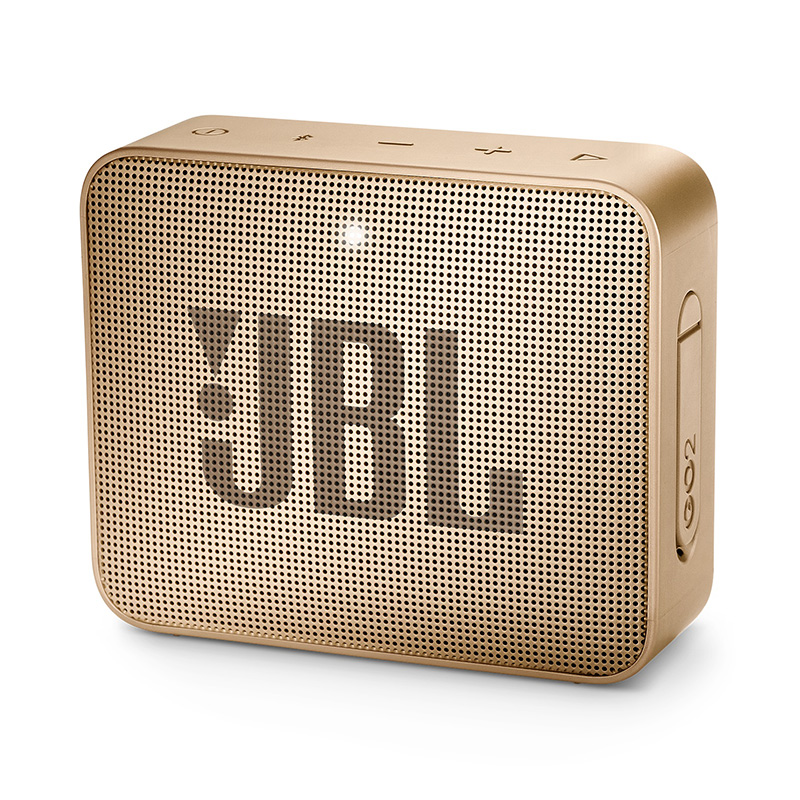JBL GO2 Mini Portable Waterproof Speaker - Champange