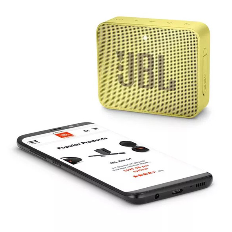 JBL GO2 Mini Portable Waterproof Speaker - Yellow Best Price in Sharjah