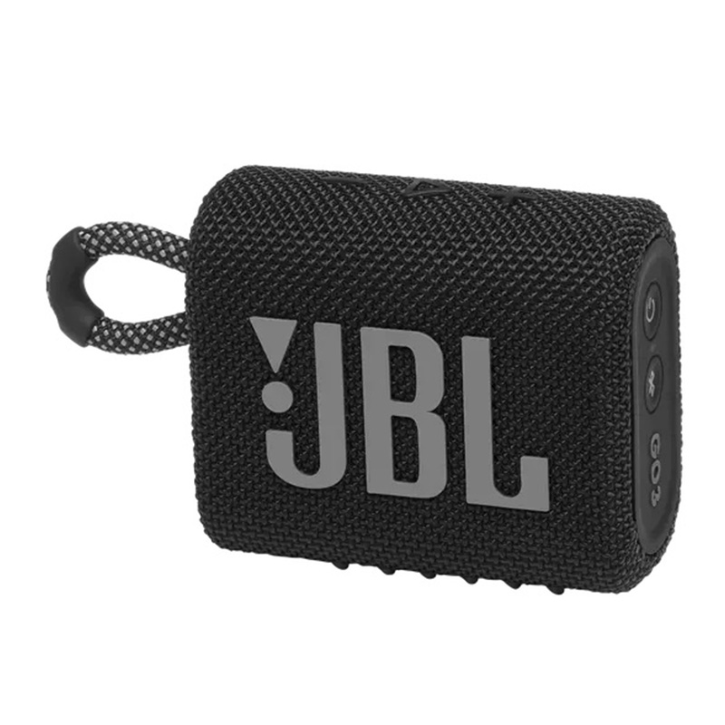 JBL GO3 Portable Waterproof Speaker - Black