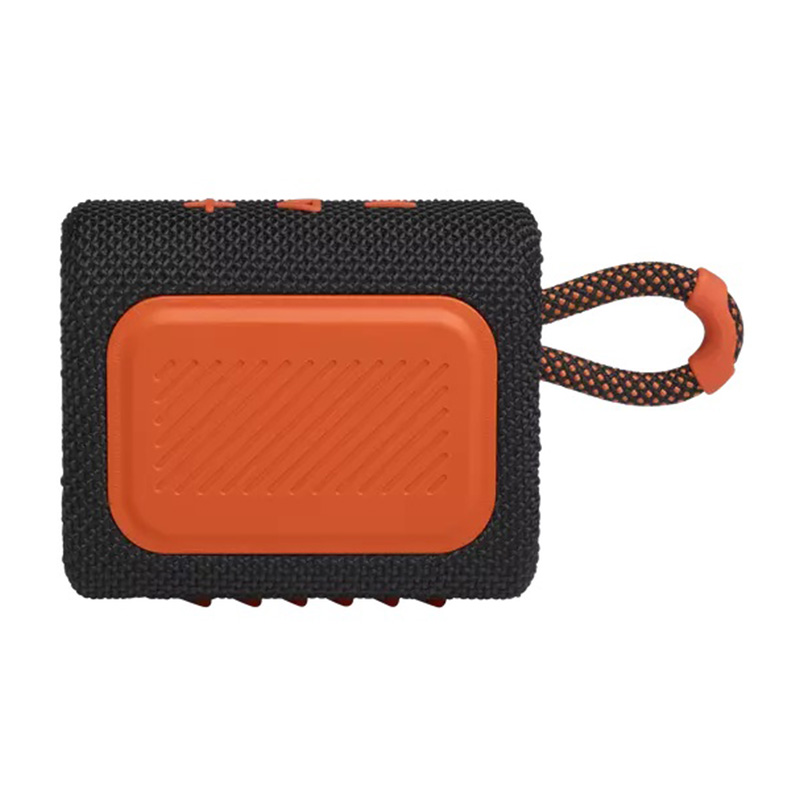 JBL GO3 Portable Waterproof Speaker - Black/Orange Best Price in Ajman