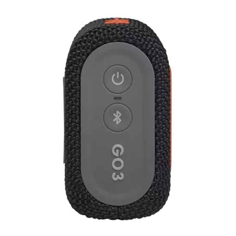 JBL GO3 Portable Waterproof Speaker - Black/Orange Best Price in Dubai