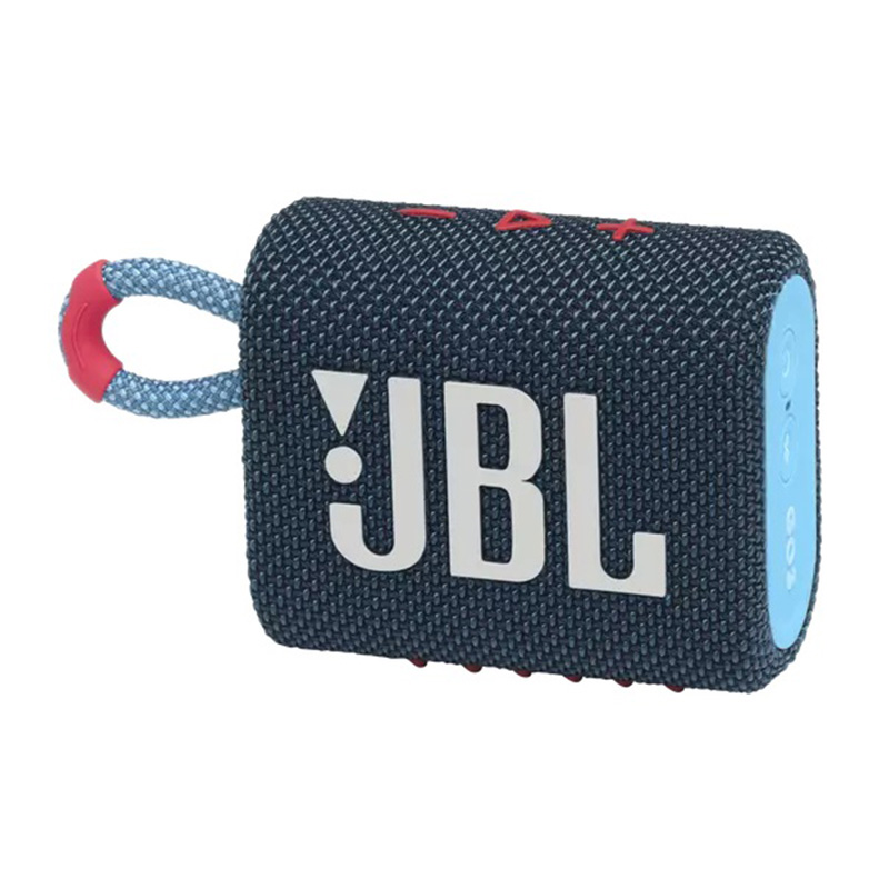 JBL GO3 Portable Waterproof Speaker - Blue / Pink Rose Best Price in UAE