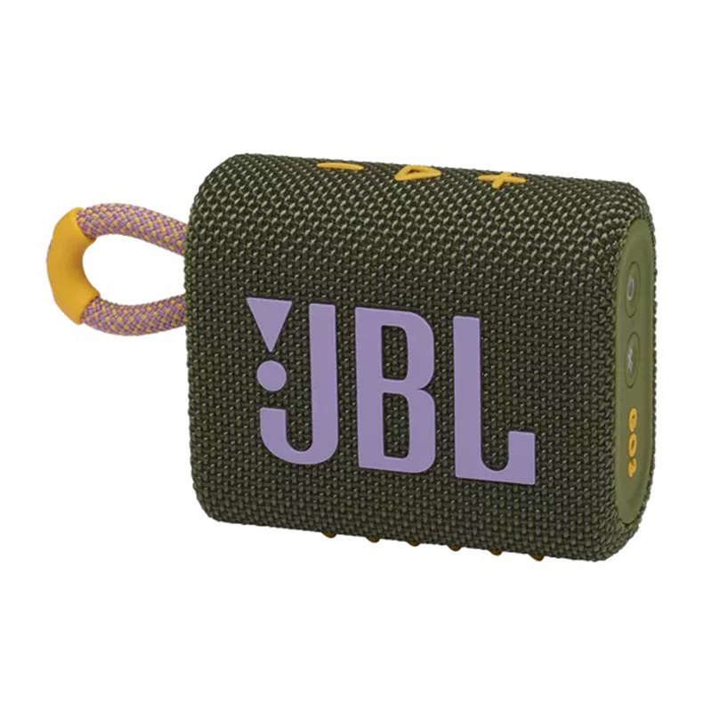 JBL GO3 Portable Waterproof Speaker - Green