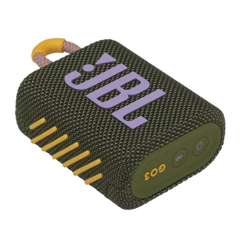 JBL GO3 Portable Waterproof Speaker - Green Best Price in UAE