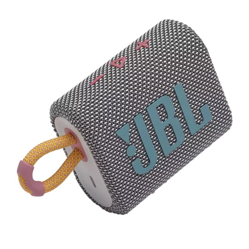 JBL GO3 Portable Waterproof Speaker - Grey Best Price in Ras al Khaimah