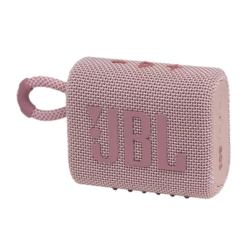 JBL GO3 Portable Waterproof Speaker - Pink