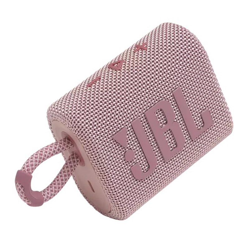 JBL GO3 Portable Waterproof Speaker - Pink Best Price in Sharjah