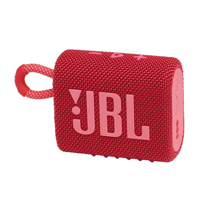 JBL GO3 Portable Waterproof Speaker - Red