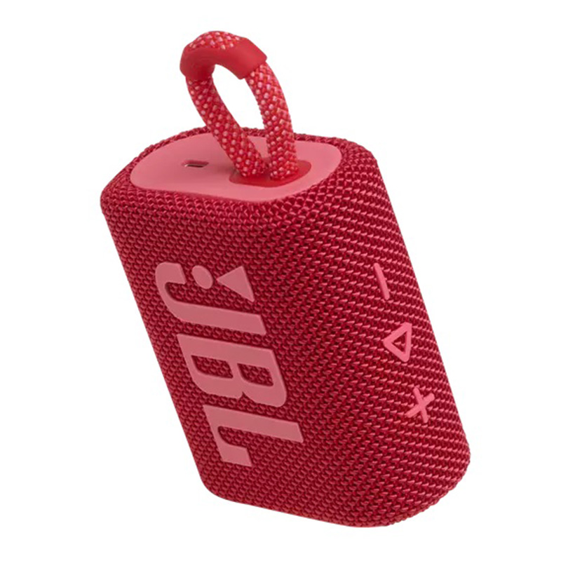 JBL GO3 Portable Waterproof Speaker - Red Best Price in Ras al Khaimah