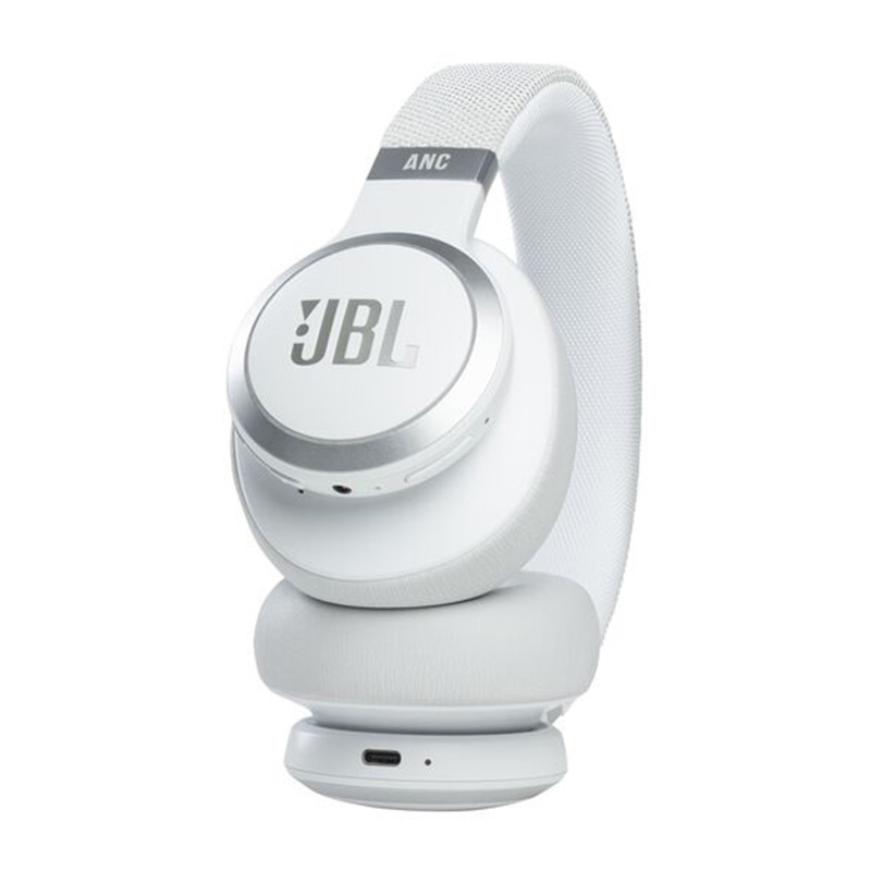 JBL Live 660 NC Wireless Over Ear NC Headphone - White Best Price in Ras Al Khaimah