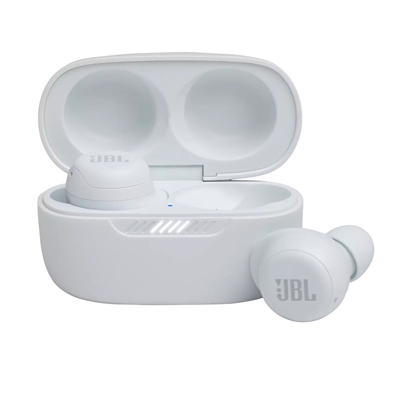 JBL Live Free NC+ TWS True Wireless Noise Cancelling Earbuds - White