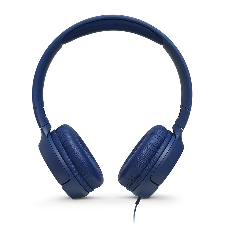 JBL T500 Wired On Ear Headphone - Blue Best Price in Dubai