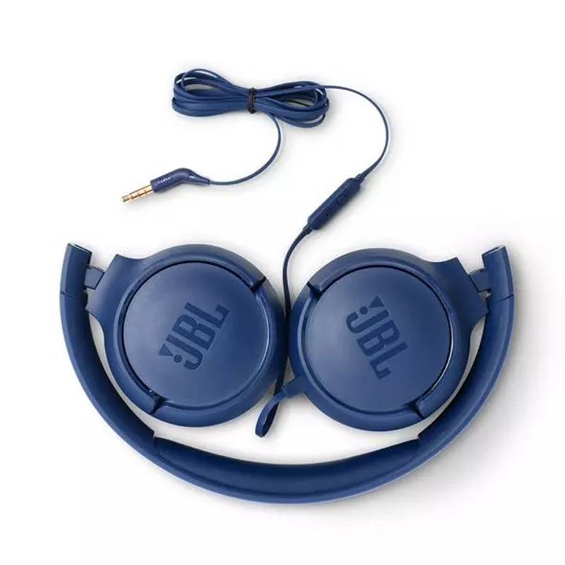 JBL T500 Wired On Ear Headphone - Blue Best Price in Abu Dhabi