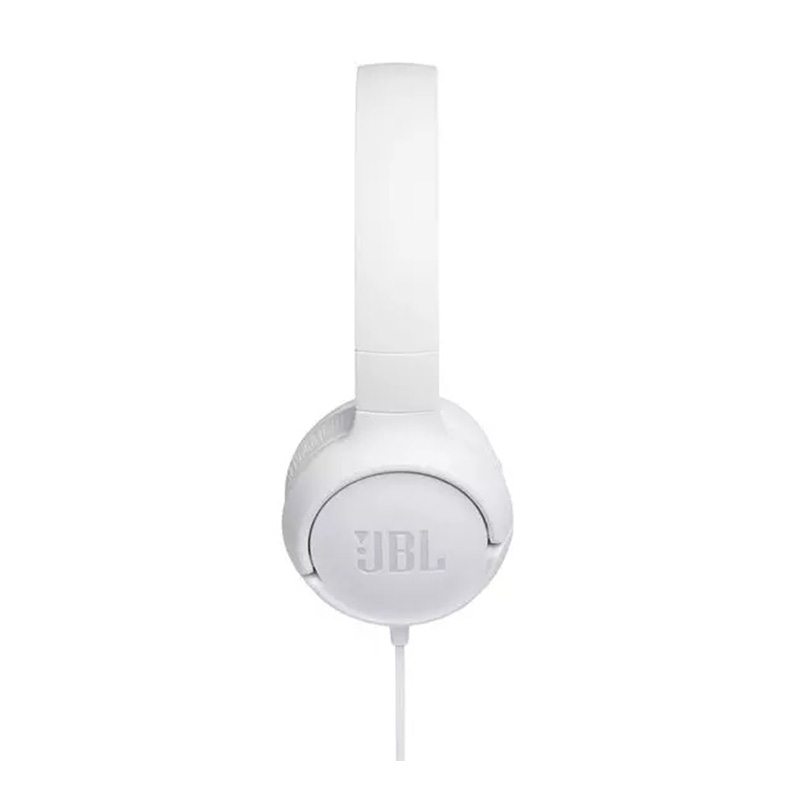 JBL T500 Wired On Ear Headphone - White Best Price in Ajman