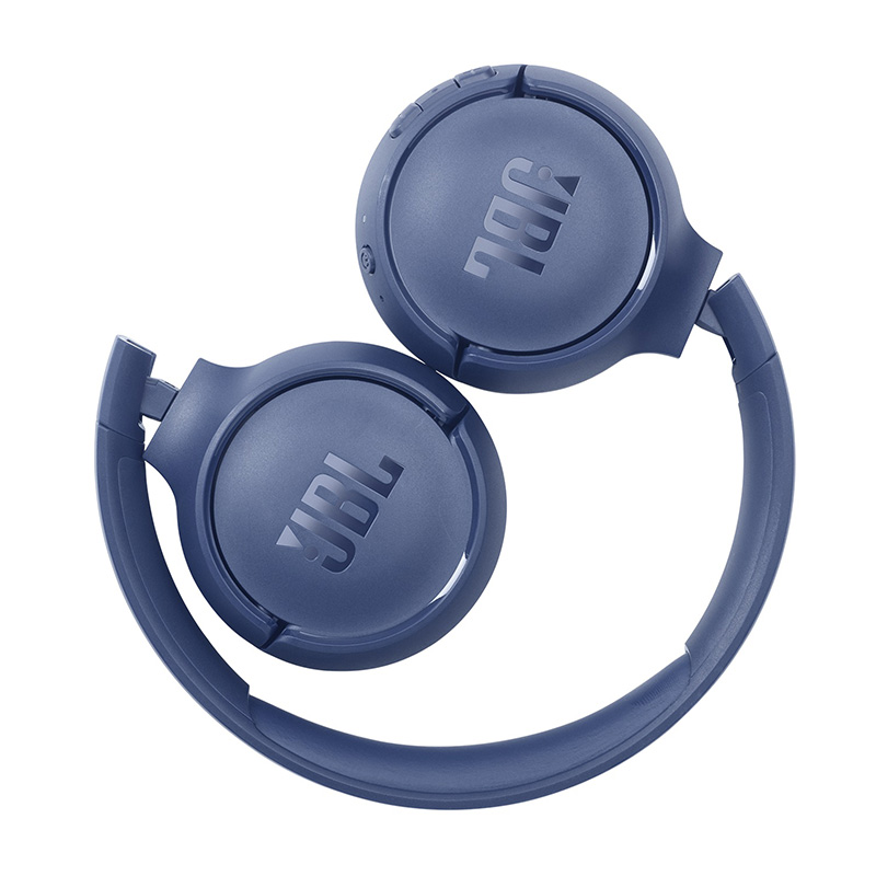 JBL T510 BT Wireless On Ear Headphones with Mic - Blue Best Price in Sharjah