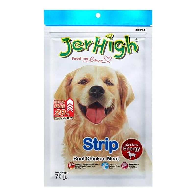 Jerhigh Real Chicken Strip Stick 60 G