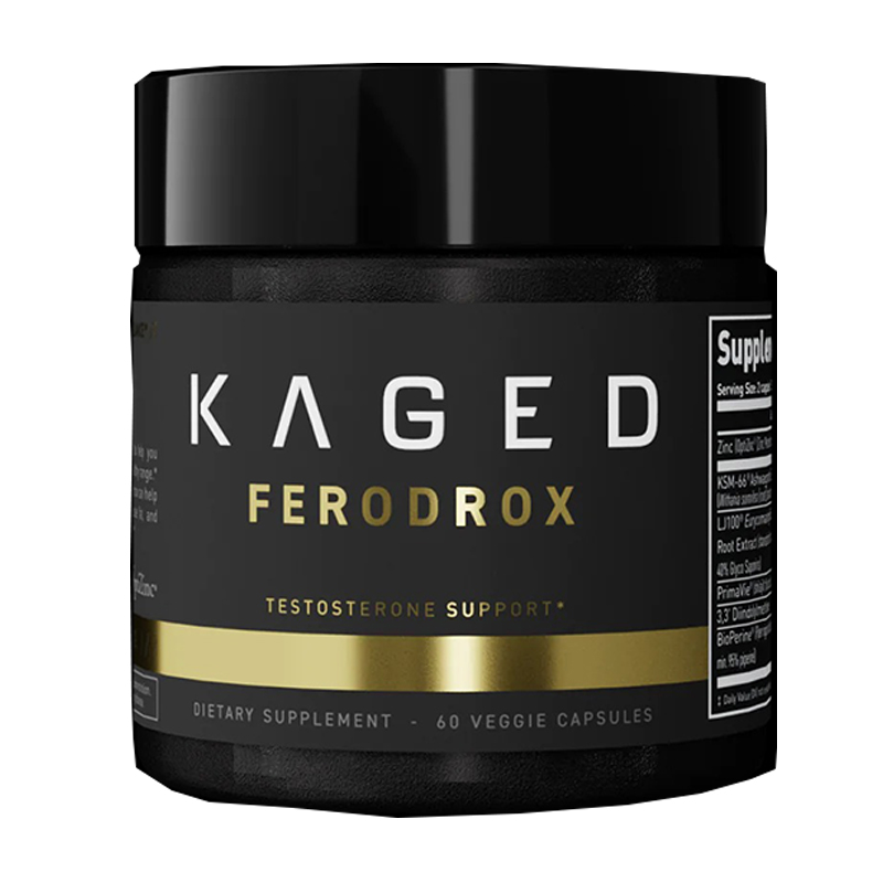 Kaged Ferodrox Natural Testosterone Support 60 Caps