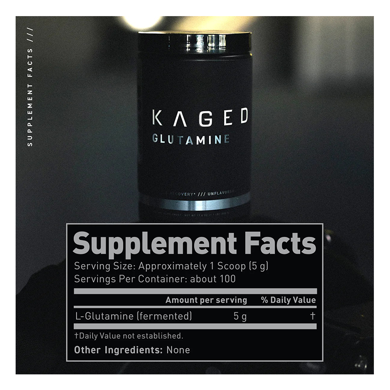 Kaged Plant Based Glutamine 500 G Best Price in Dubai