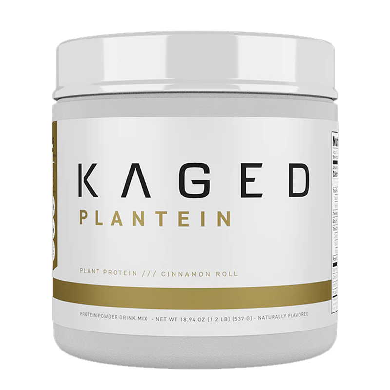 Kaged Plantein High Absoprtion Vegan Protein 15 Servings - Cinnamon Roll