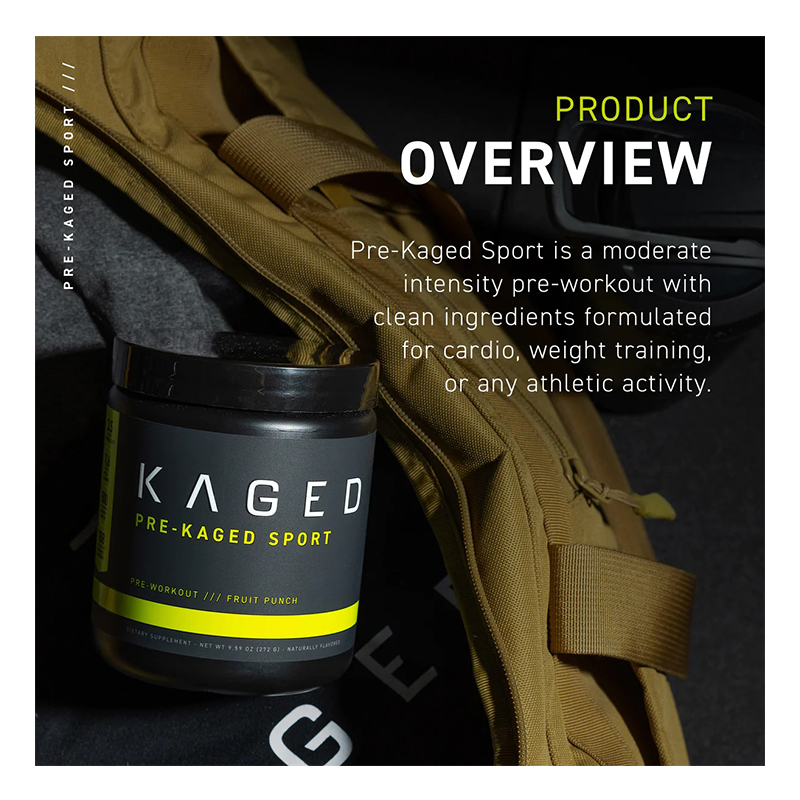 Kaged Pre Kaged Sport 20 Servings - Blue Raspberry Best Price in Abu Dhabi