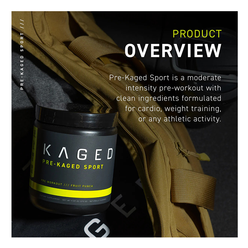 Kaged Pre Kaged Sport 20 Servings - Fruit Punch Best Price in Abu Dhabi