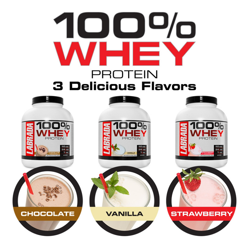 Labrada 100% Whey 4.13lb / 50 Best Price in UAE