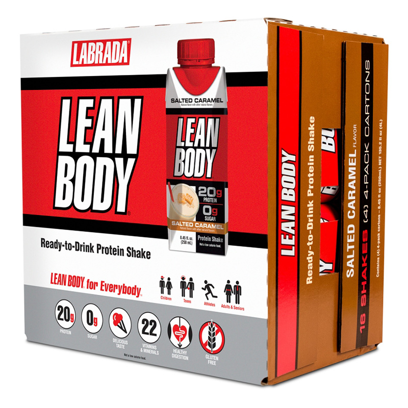 Labrada Lean Body Ready to Drink Tetra Pak 8.45oz 16 Bottle Case 4x4 Best Price in UAE