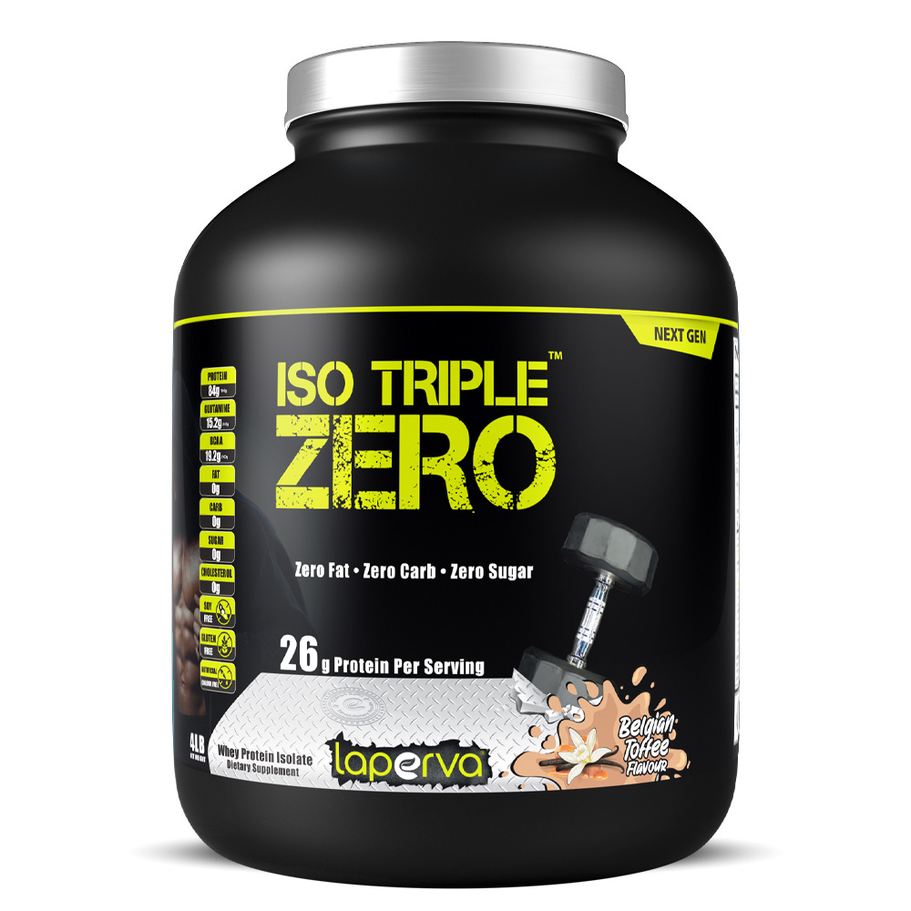 Laperva ISO Triple Zero Whey Protein 4lb - Belgian Toffee