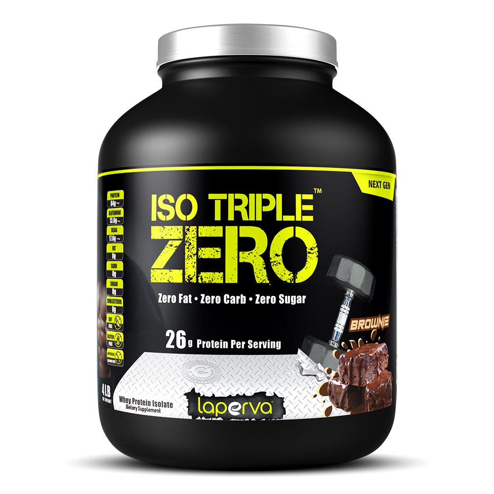 Laperva ISO Triple Zero Whey Protein 4lb - Brownie